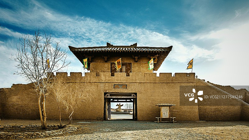 阳关遗址图片素材