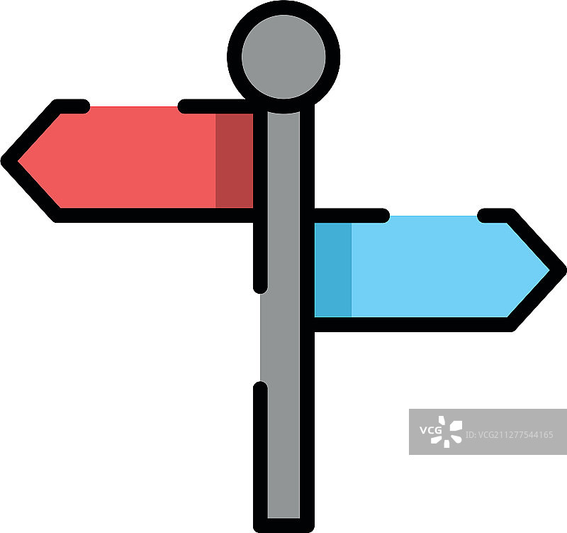 交通箭头信号孤立图标图片素材