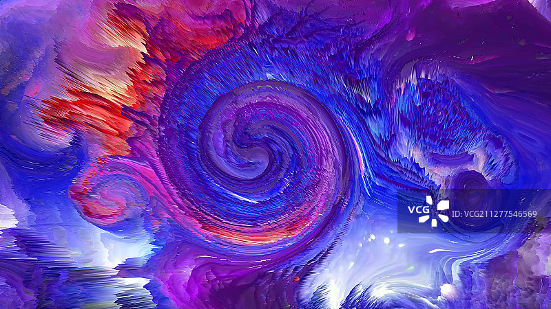 抽象爆炸彩色泼墨科技发布会背景图片素材