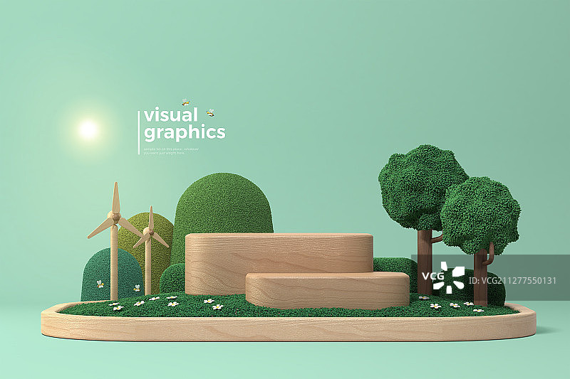 3D渲染：彩色背景032图片素材