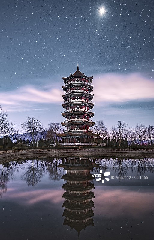 净月塔图片素材