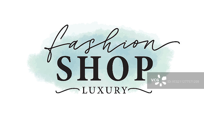 时尚商店奢华logo图片素材