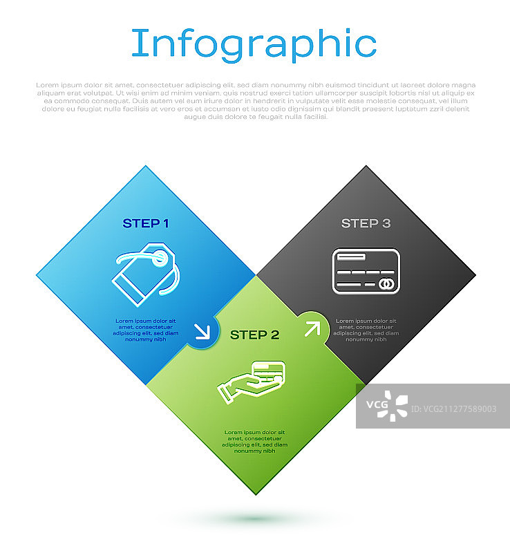 空白标签模板价格标签信用卡线性图标图片素材