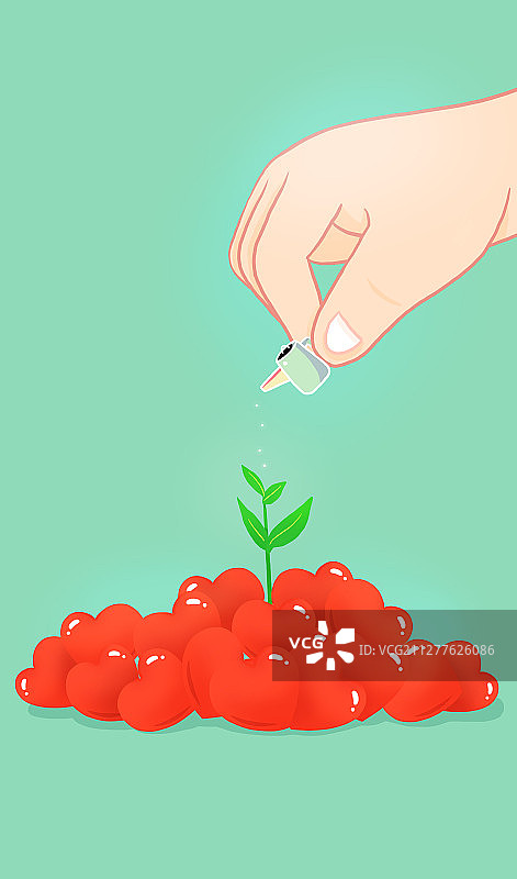 献爱心图片素材