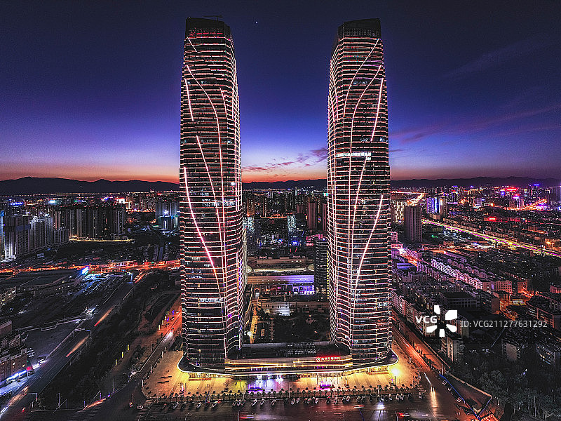 昆明双塔图片素材