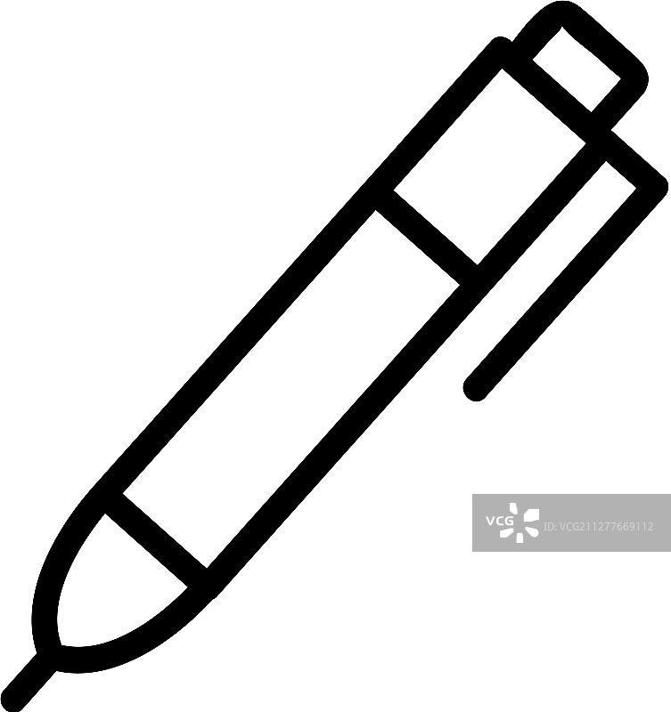 新闻业图标轮廓符号图片素材