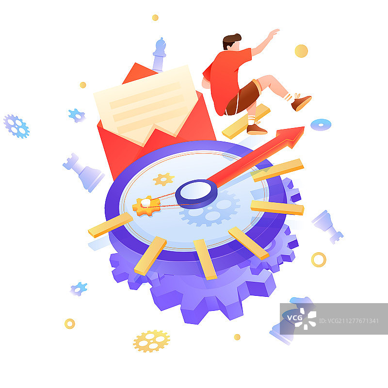 互联网金融理财红包收益卡券招商时刻背景矢量插画图片素材