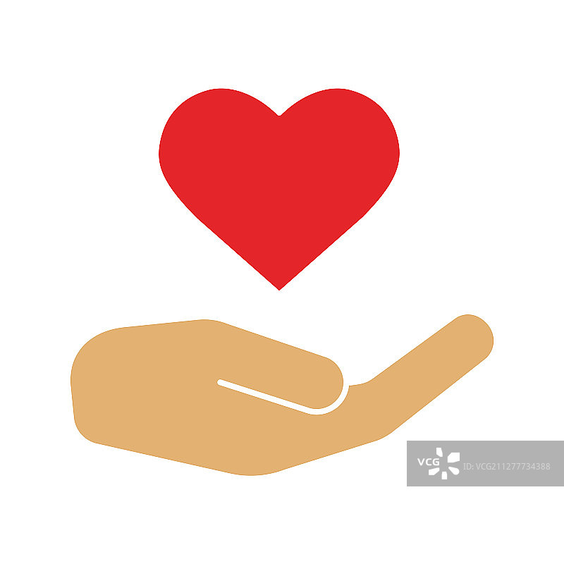 慈善彩色图标图片素材