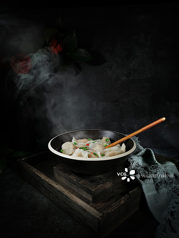 手工饺子图片素材
