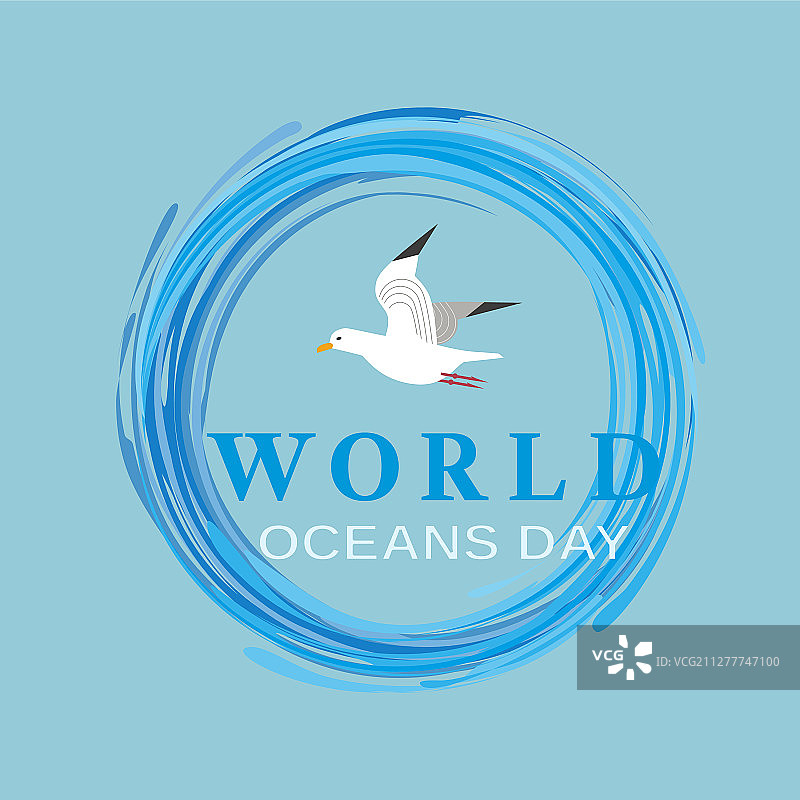 世界海洋日图片素材