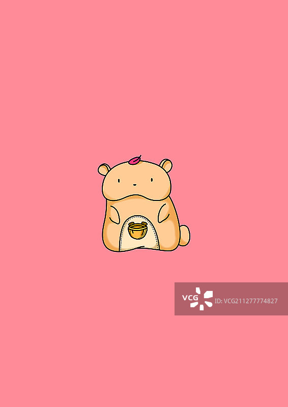 鼠年可爱仓鼠图片素材