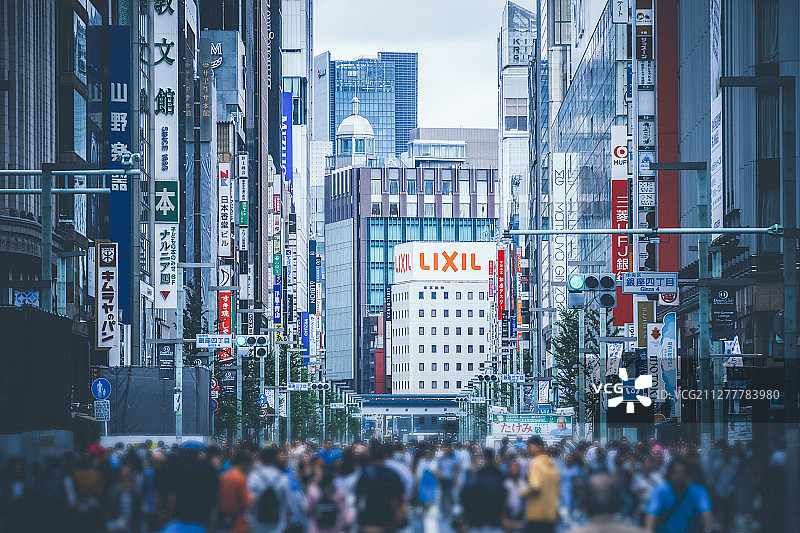东京银座图片素材