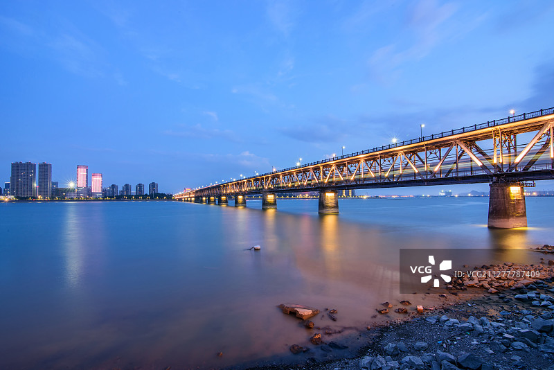 杭州钱塘江大桥图片素材