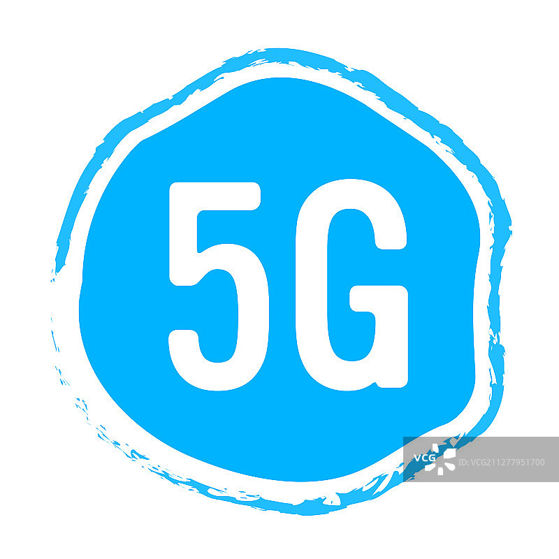 5G贴纸在线无线系统连接图片素材