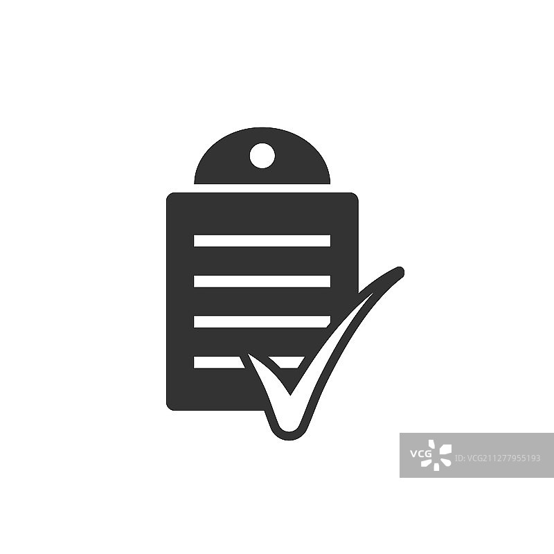 扁平风格的文档清单图标报告图片素材