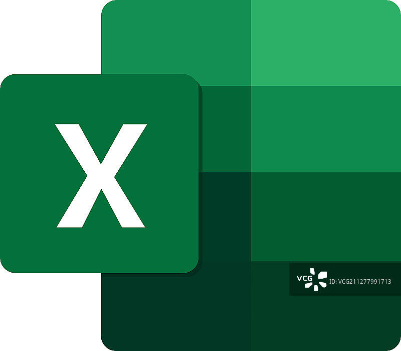 全新Excel图标图片素材