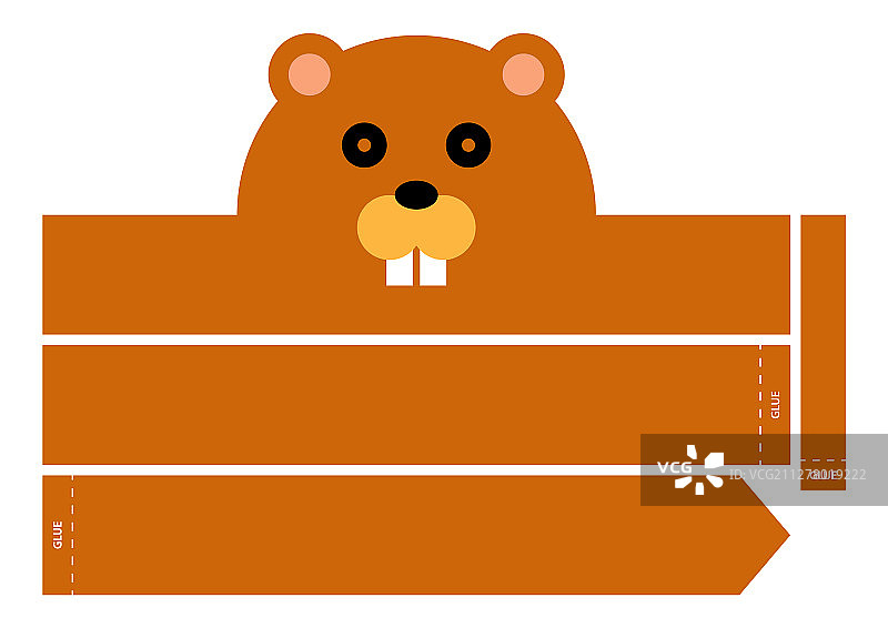 海狸发带图片素材