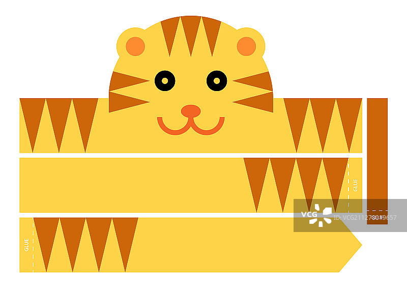 老虎头箍图片素材