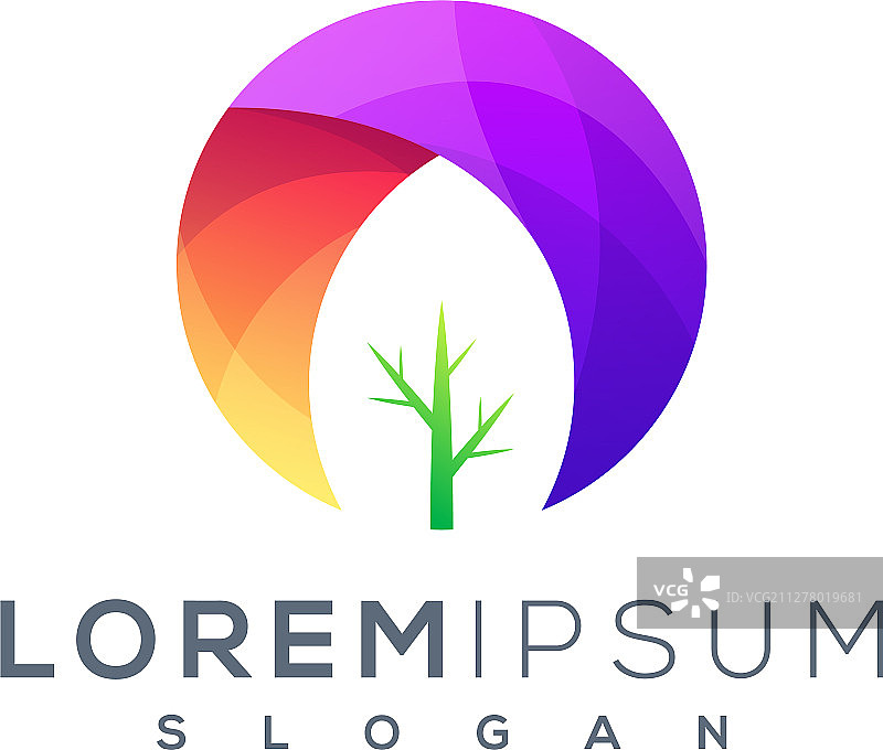 可直接使用的彩色社交媒体图标标志图片素材