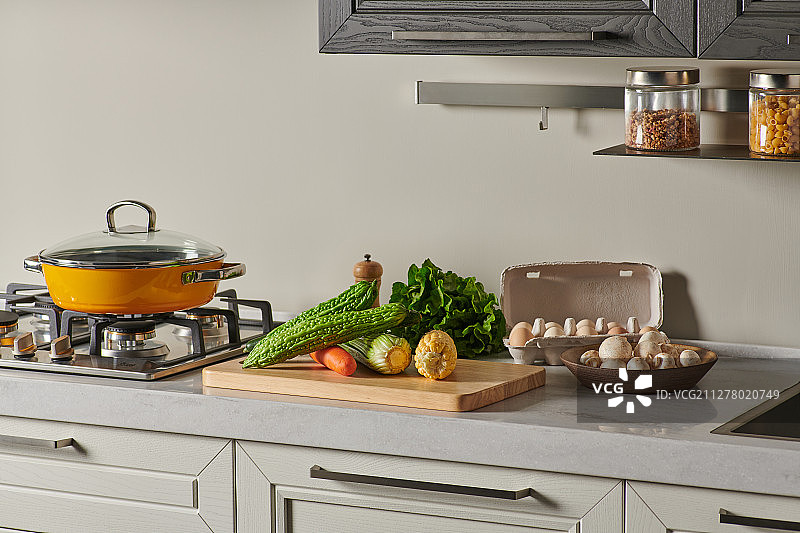 现代厨房图片素材