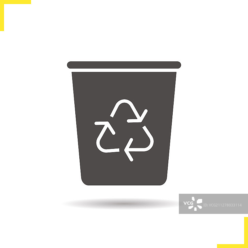 回收箱标志符号图标图片素材