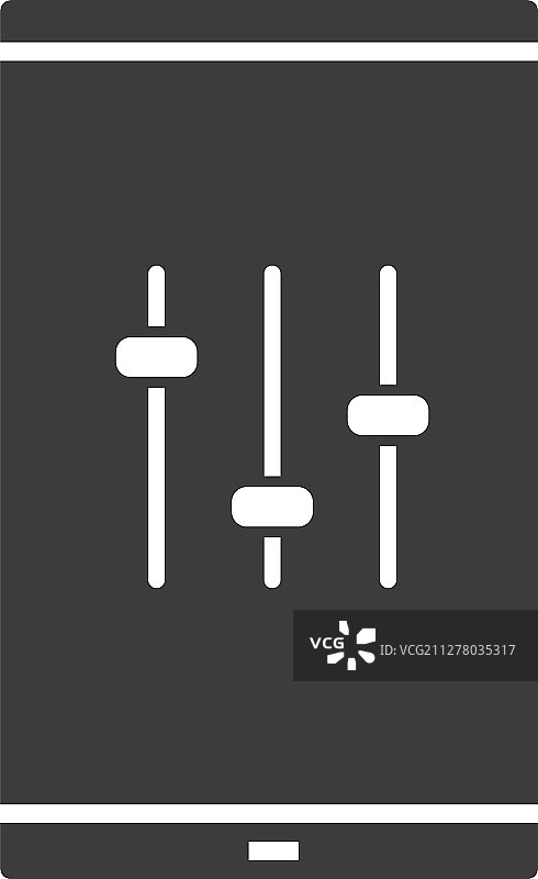 智能手机音乐均衡器图标图片素材