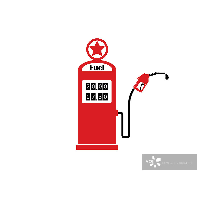 加油站海报图片素材