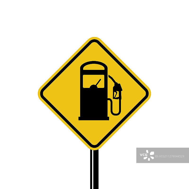 加油站标志图片素材