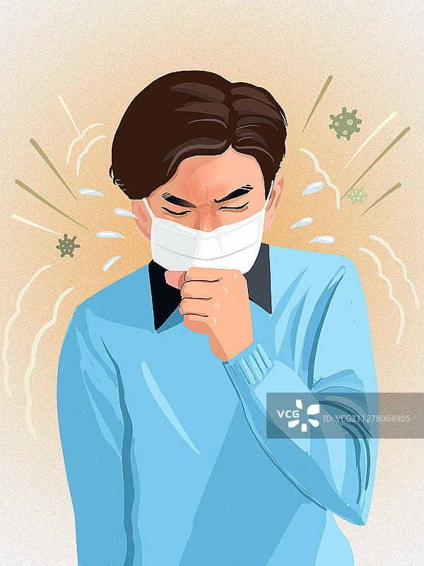 打喷嚏图片素材