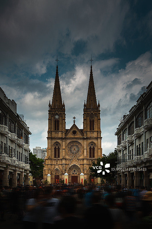 石室圣心大教堂+广州图片素材