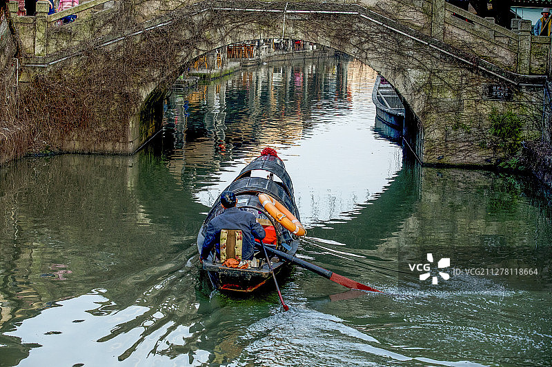 绍兴安昌古镇图片素材