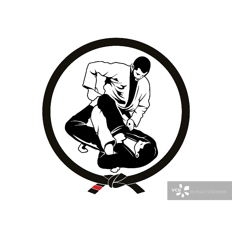 柔术标志图片素材