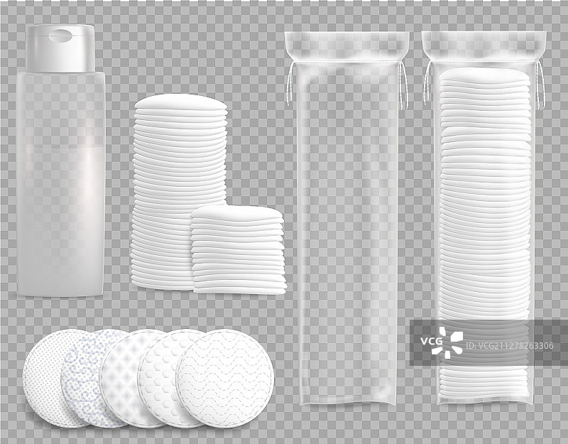 卸妆棉化妆棉片图片素材