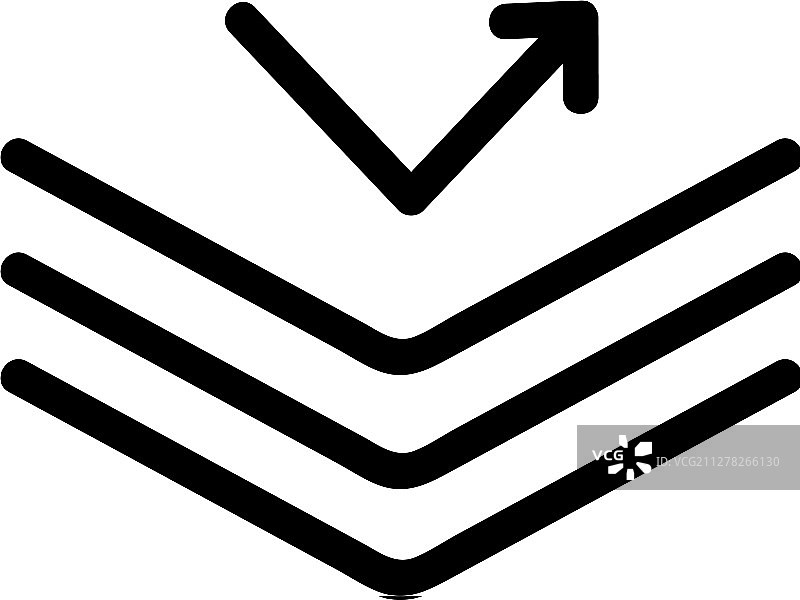 防水图标轮廓图片素材