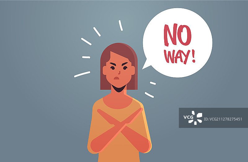 愤怒的女人对话气泡图片素材