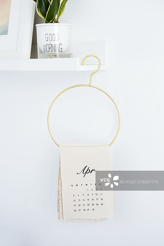 日历挂历台历2020年装饰挂饰四月月份图片素材