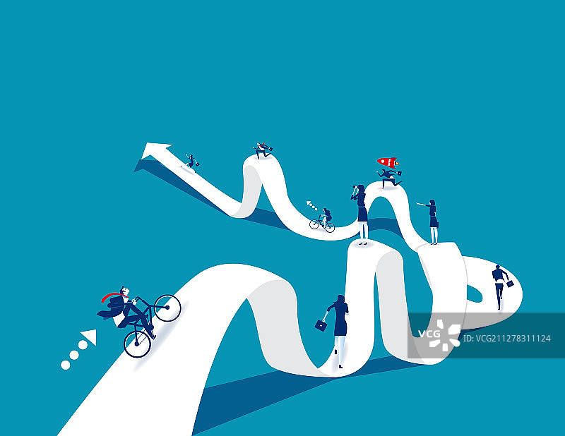 新员工指引概念图片素材