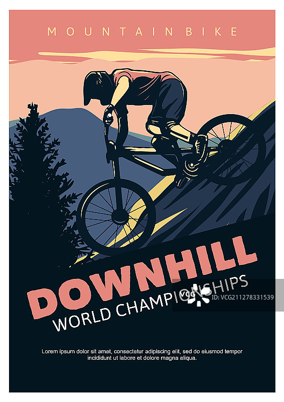速降世界锦标赛海报设计图片素材