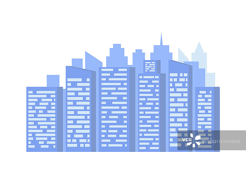 带窗户的办公高楼图片素材