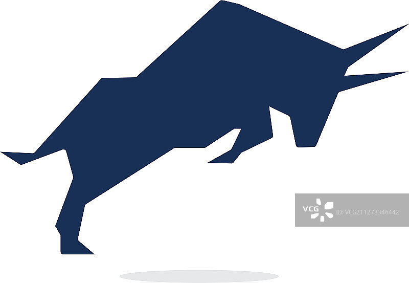 公牛标志设计 简约动物标志图片素材