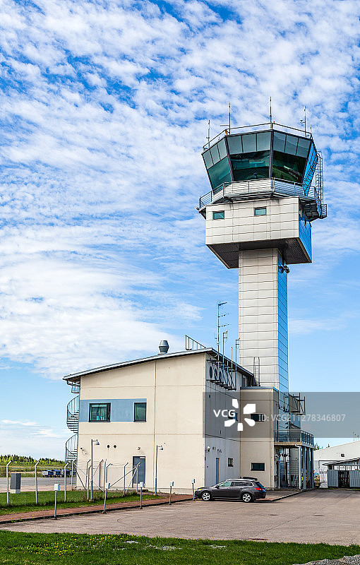 芬兰坦佩雷机场塔台图片素材
