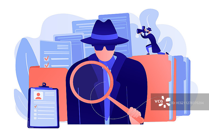 私人调查概念图片素材