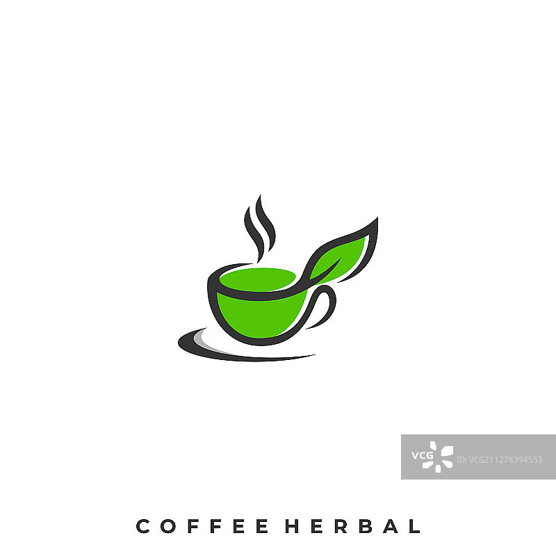 草本咖啡模板图片素材