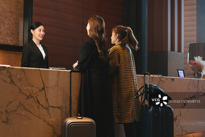 酒店业务，酒店前台图片素材