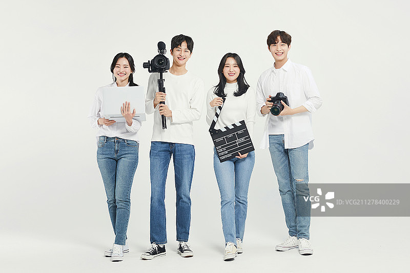 大学生活动：拍摄与网红图片素材