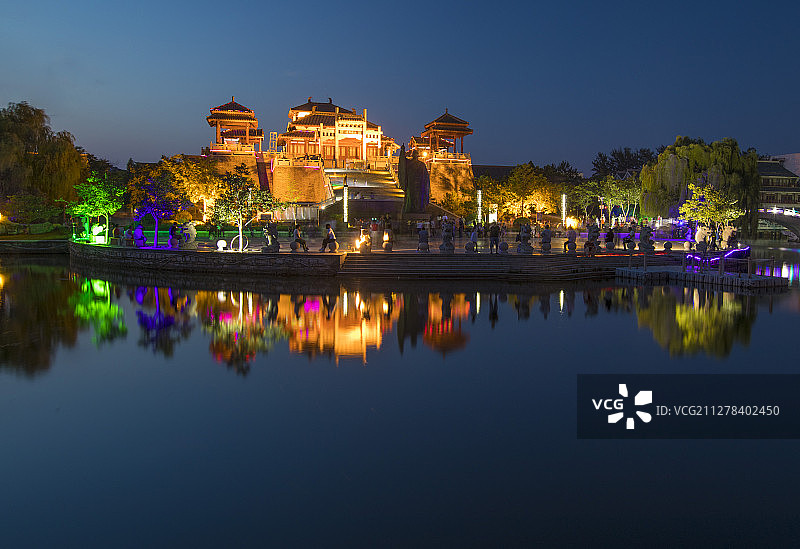 山东德州市董子园图片素材