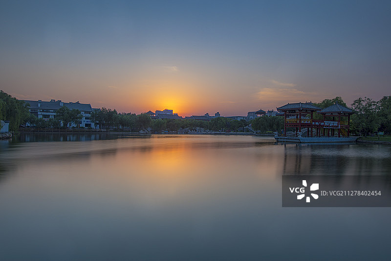 山东德州市董子园图片素材