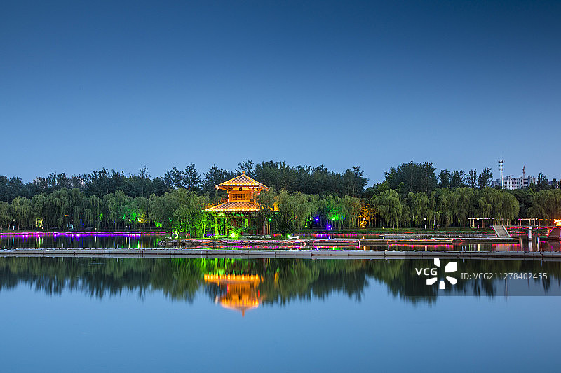 山东德州市董子园图片素材