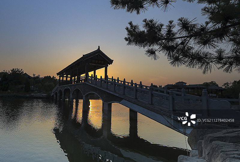 山东德州市董子园图片素材