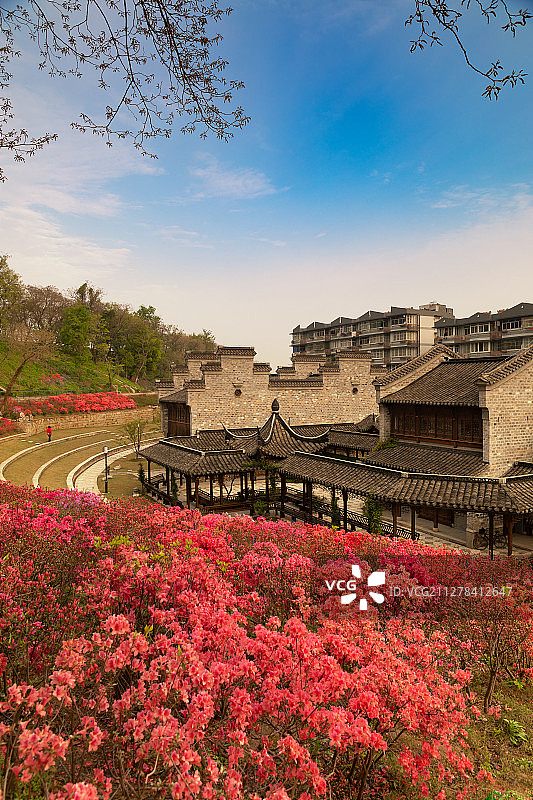 晨光初照图片素材